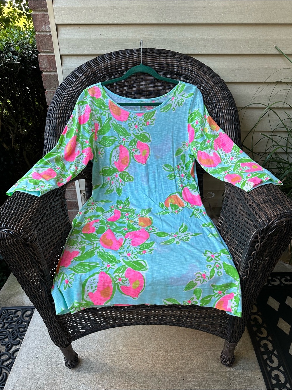Lilly Pulitzer Marlowe Dress Fresh Squeezed L